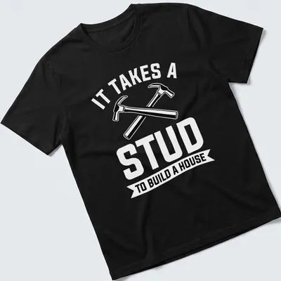 Bold graphic of crossed hammers and text about construction skills